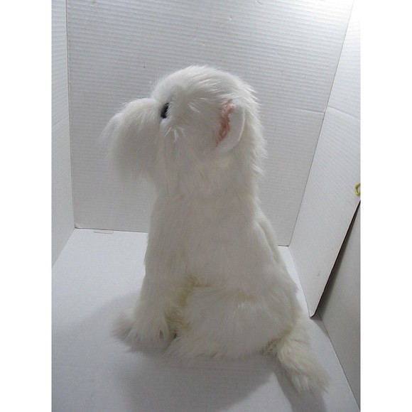 E & J CLASSICS Sitting WEST HIGHLAND TERRIER WHITE DOG 15" Realistic Westie - Picture 6 of 9